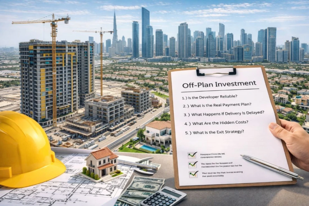 Off-Plan Investment in Dubai: The 5 Questions You Must Ask Your Agent